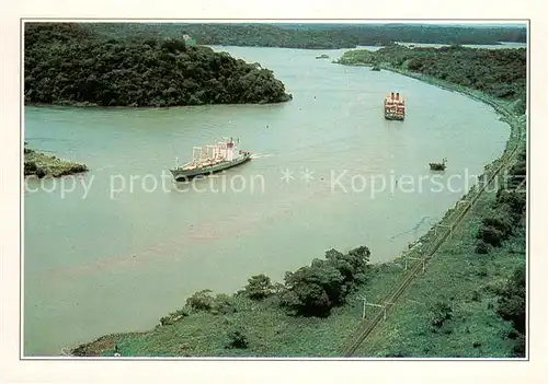 AK / Ansichtskarte Panama Panamakanal Fliegeraufnahme Serie Panama XXVIII Panama