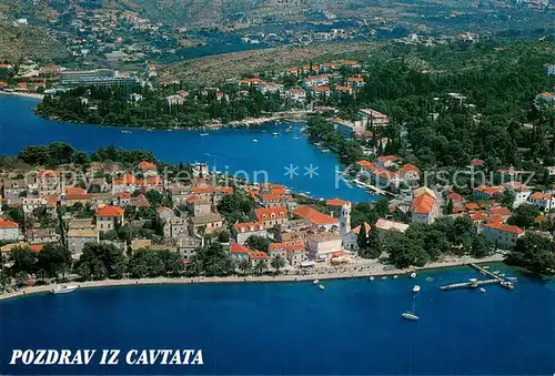 AK / Ansichtskarte Cavtat_Dalmatien Kuestenort Hafen Cavtat Dalmatien