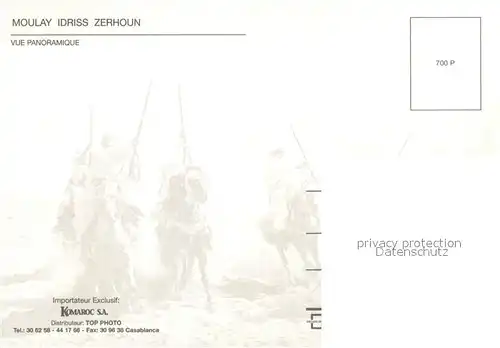 AK / Ansichtskarte Moulay_Idriss Vue panoramique Moulay_Idriss