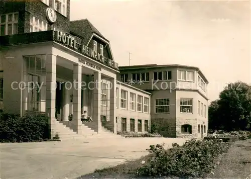AK / Ansichtskarte Schierke_Harz Hotel Heinrich Heine Handabzug Schierke Harz