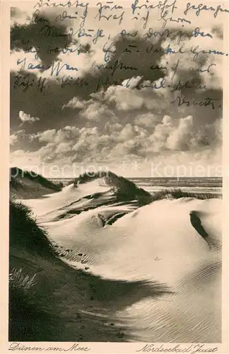 AK / Ansichtskarte Juist_Nordseebad In den Duenen Nordseeinsel Juist_Nordseebad