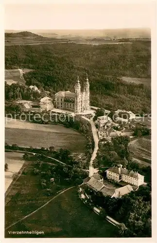 AK / Ansichtskarte Vierzehnheiligen Basilika Wallfahrtskirche Vierzehnheiligen