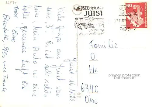 AK / Ansichtskarte Juist_Nordseebad Wellenbad Kinderspielplatz Anleger Pferdebus Duenen Abendsonne Strand Tennisplaetze Wattwanderung Inselbahn Fliegeraufnahme Juist_Nordseebad