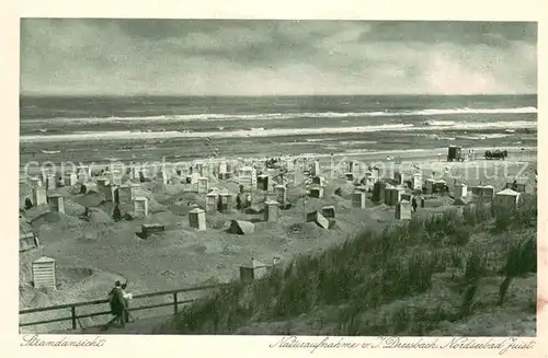 AK / Ansichtskarte Juist_Nordseebad Strandansicht Naturaufnahme von J. Dreesbach Juist_Nordseebad