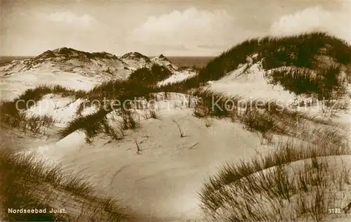 AK / Ansichtskarte Juist_Nordseebad Duenen Nordseeinsel Juist_Nordseebad