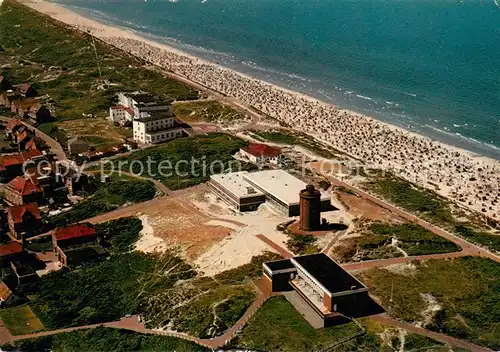 AK / Ansichtskarte Juist_Nordseebad Kurhaus Strandhotel Wasserturm Strand Juist_Nordseebad