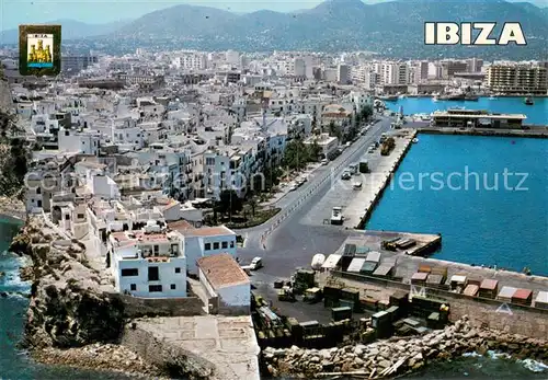 AK / Ansichtskarte Ibiza_Islas_Baleares Fliegeraufnahme Ibiza_Islas_Baleares