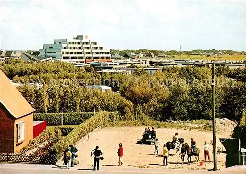 AK / Ansichtskarte Norddeich__Norden_Nordseebad Ponyreitplatz 