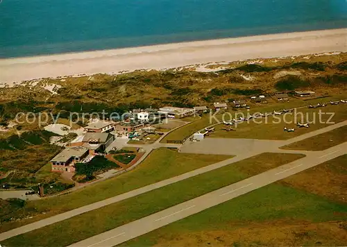 AK / Ansichtskarte Juist_Nordseebad Flugplatz Juist_Nordseebad