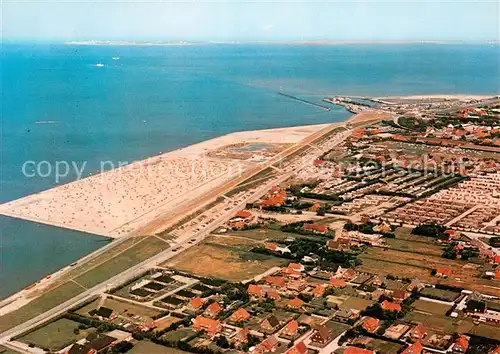 AK / Ansichtskarte Norddeich__Norden_Nordseebad Panorama Strand Hafen 