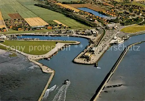 AK / Ansichtskarte Norddeich__Norden_Nordseebad Mole Hafen 