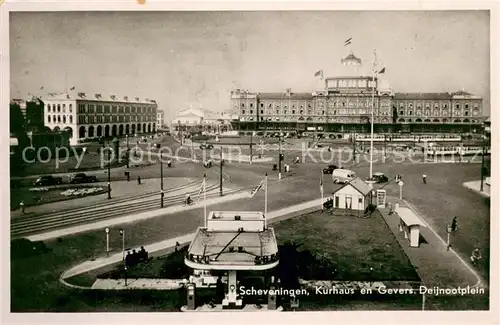 AK / Ansichtskarte Scheveningen Kurhaus en Gevers Deijnootplein Scheveningen