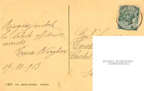 AK / Ansichtskarte Piacenza Ponte Ferroviario sul Po Piacenza