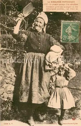 AK / Ansichtskarte Normandie_Region Coument quno peu se juquie su des mecaniques parelles Normandie Region