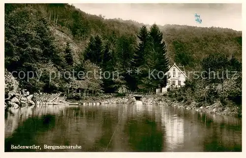 AK / Ansichtskarte Badenweiler Bergmannsruhe Badenweiler
