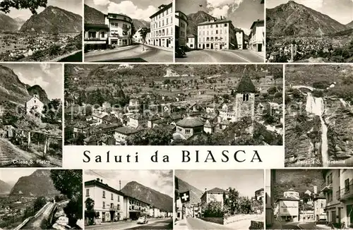AK / Ansichtskarte Biasca Orts und Teilansichten Panorama Biasca