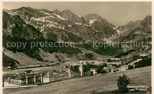 AK / Ansichtskarte Engelberg__OW mit Juchlipass 