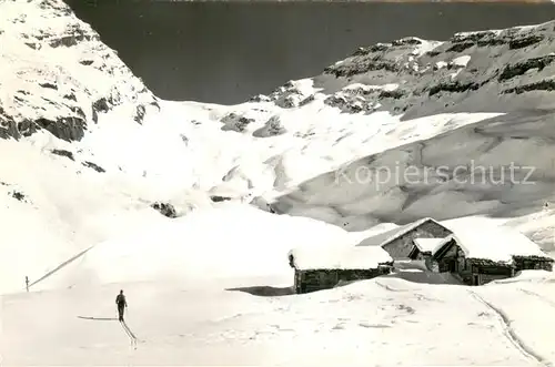 AK / Ansichtskarte Fluhalp_Leukerbad_VS mit Gizifurgge und Ferden Rothorn 