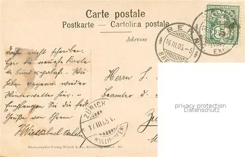 AK / Ansichtskarte Bern_BE Das Bundespalais Bern_BE