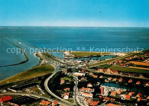 AK / Ansichtskarte Norddeich__Norden_Nordseebad Fliegeraufnahme 