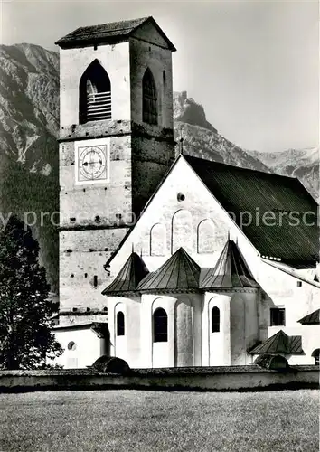 AK / Ansichtskarte Muenster_GR Klosterkirche Muenster_GR