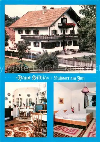 AK / Ansichtskarte Nussdorf_Inn Haus Silvia Gaststube Zimmer Nussdorf Inn