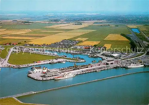 AK / Ansichtskarte Norddeich__Norden_Nordseebad Schiffsanleger Hafen 