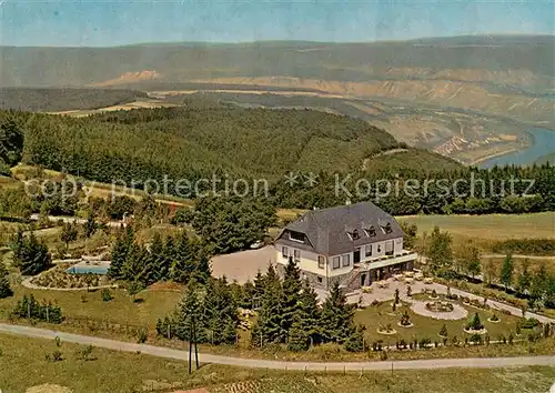 AK / Ansichtskarte Briedel Hotel und Jagdhaus Bummkopf Blick ins Moseltal Briedel