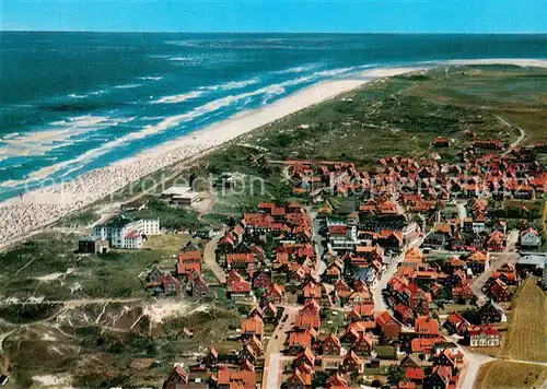 AK / Ansichtskarte Juist_Nordseebad Fliegeraufnahme Juist_Nordseebad