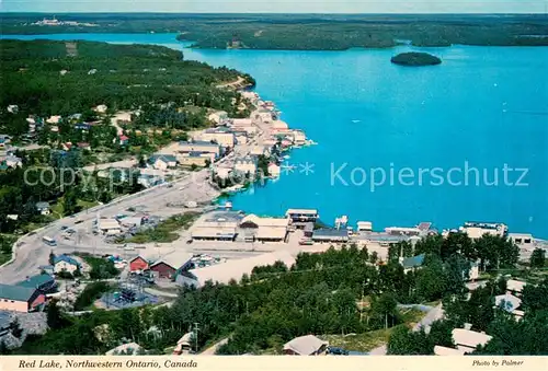 AK / Ansichtskarte Ontario__Canada Red Lake Air view 