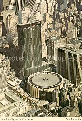 AK / Ansichtskarte New_York_City Madison Square Garden Center New_York_City