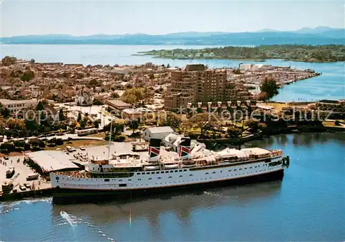 AK / Ansichtskarte Victoria_British_Columbia Aerial view Princess Marguerite Victoria_British_Columbia