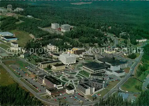AK / Ansichtskarte Fairbanks_Alaska University of Alaska Air view 