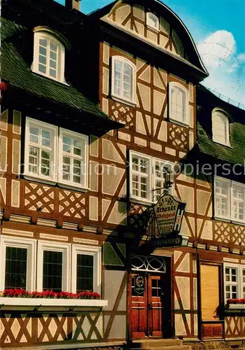 AK / Ansichtskarte Herbstein GasthausPension Metzgerei Stadtschenke Herbstein