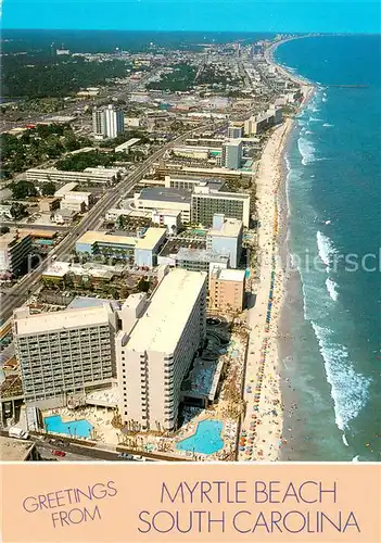 AK / Ansichtskarte Myrtle_Beach Aerial view 