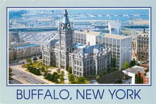 AK / Ansichtskarte Buffalo_New_York Erie County Hall  Buffalo_New_York