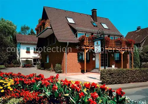 AK / Ansichtskarte Albaxen Pension Zur Weser Albaxen