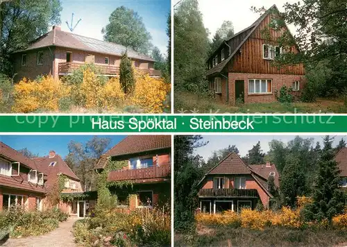 AK / Ansichtskarte Steinbeck_Luhe Haus Spoektal Gaerten  Steinbeck Luhe