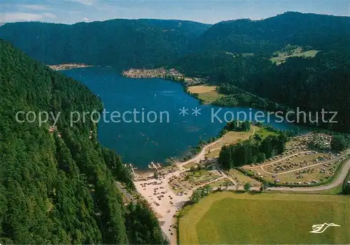 AK / Ansichtskarte Xonrupt Longemer Lac Longemer vue aerienne Xonrupt Longemer
