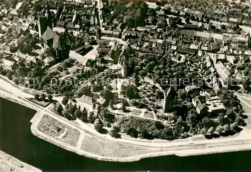 AK / Ansichtskarte Tangermuende Fliegeraufnahme Tangermuende