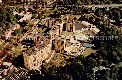 AK / Ansichtskarte Washington_DC Aerial view of Hotel Pool Terrace Motor Inn 