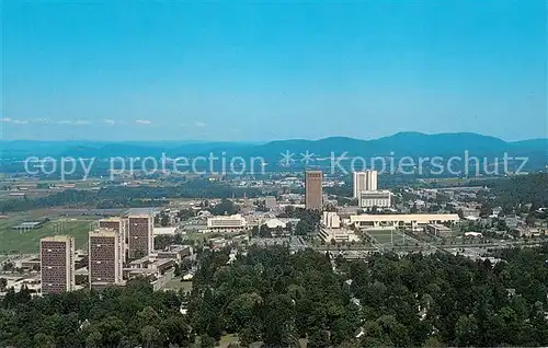 AK / Ansichtskarte Amherst_Massachusetts Aerial view University of Massachusetts 