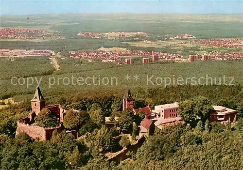 AK / Ansichtskarte Frankenstein_Bergstrasse Burgruine Frankenstein_Bergstrasse