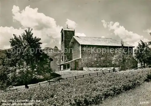AK / Ansichtskarte Wallenstadtberg Bruder Klausen Kirche 