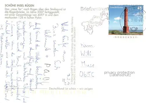 AK / Ansichtskarte Insel_Ruegen Ruegenbruecke ueber den Strelasund Insel Ruegen