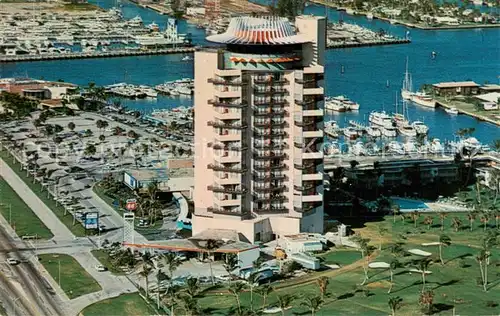 AK / Ansichtskarte Fort_Lauderdale_Florida Aerial view of Pier 66  