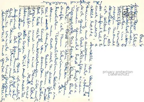 AK / Ansichtskarte Bad_Salzuflen Staatsbad Bad_Salzuflen