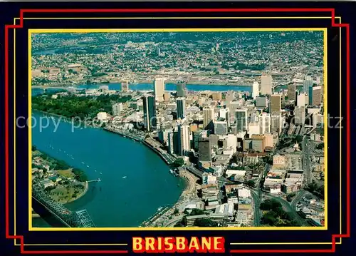 AK / Ansichtskarte Brisbane_Queensland Aerial view Brisbane_Queensland