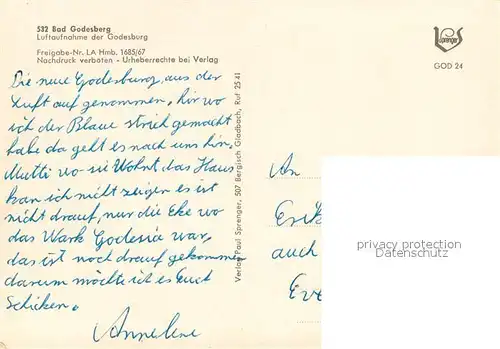 AK / Ansichtskarte Bad_Godesberg Godesburg Bad_Godesberg