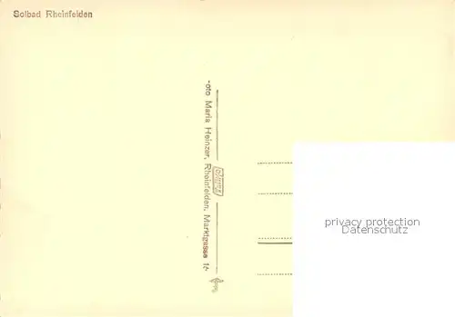 AK / Ansichtskarte Rheinfelden_AG Uferpartie am Rhein Solbad Rheinfelden AG